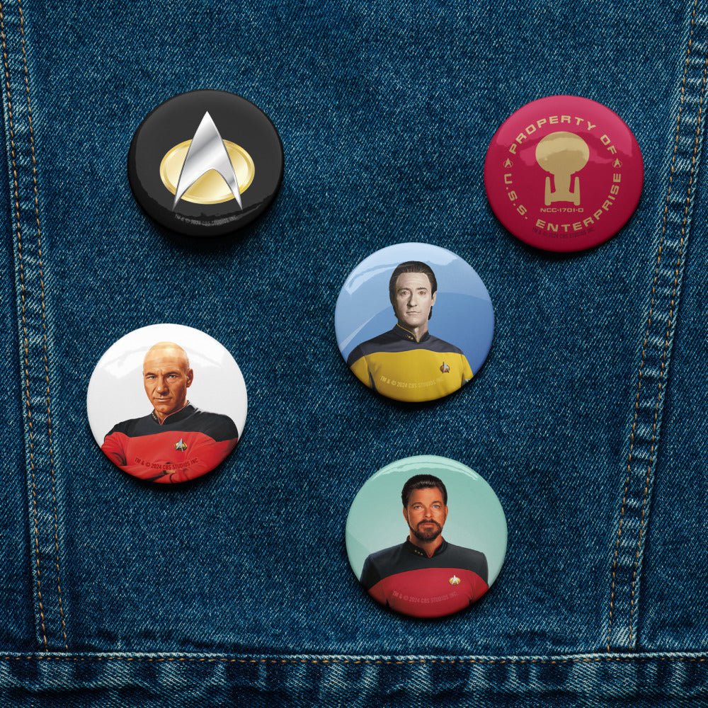 Star Trek: The Next Generation Pin Set - Paramount Shop