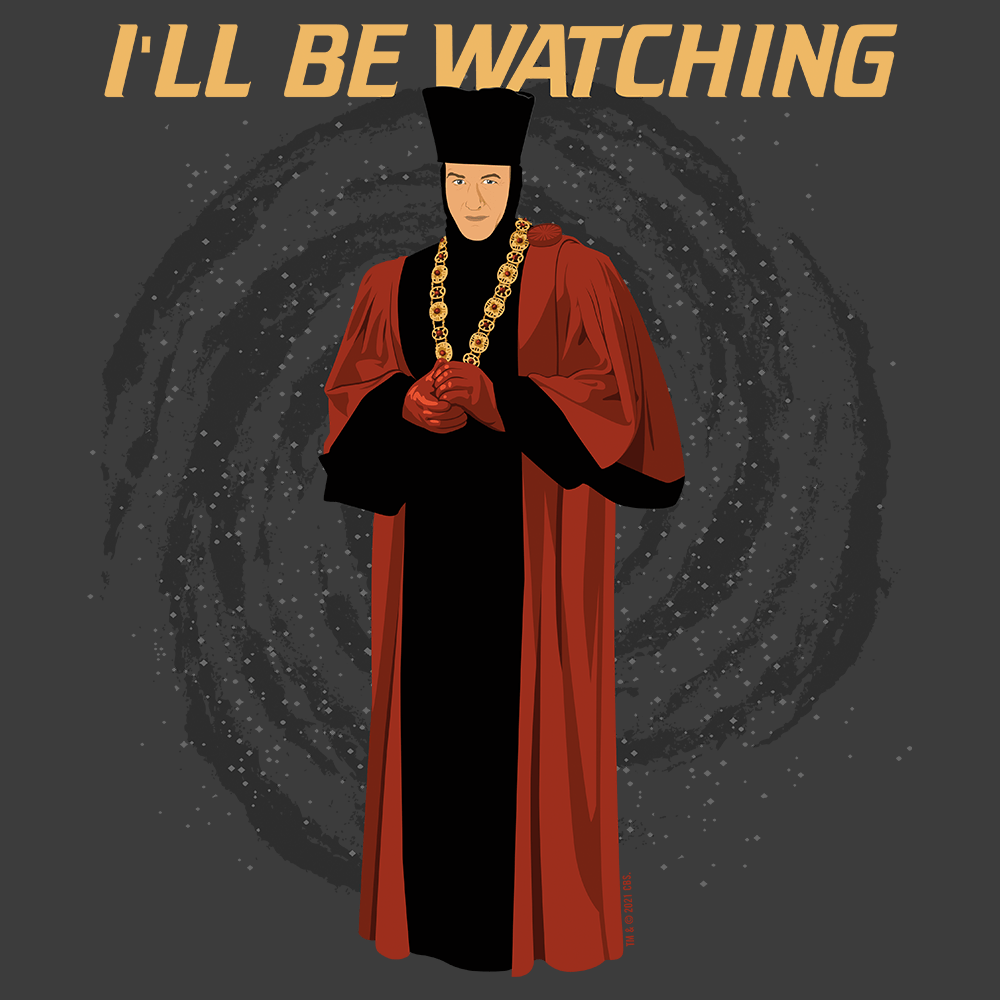 Star Trek: The Next Generation Q I'll Be Watching Adult Short Sleeve T - Shirt - Paramount Shop