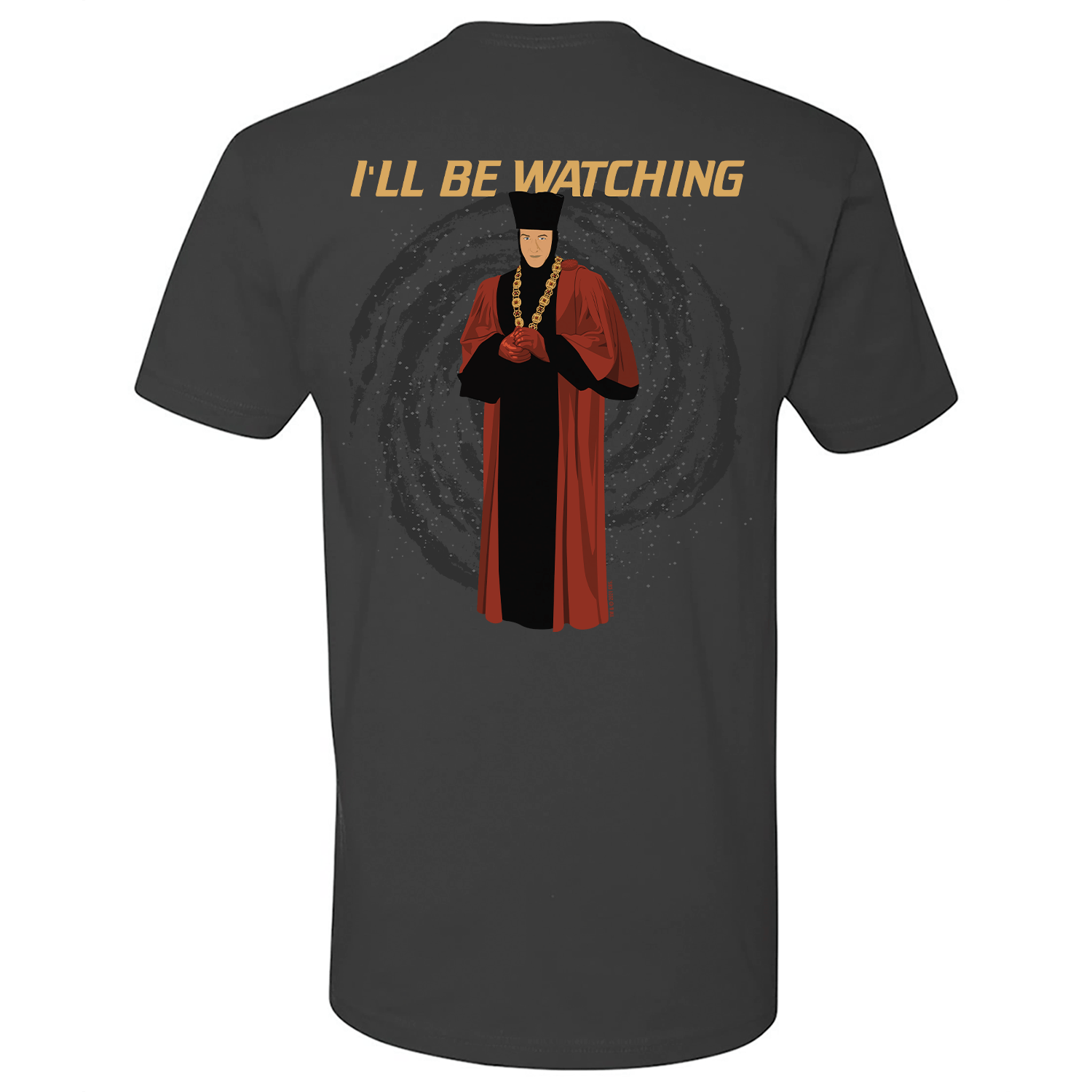 Star Trek: The Next Generation Q I'll Be Watching Adult Short Sleeve T - Shirt - Paramount Shop