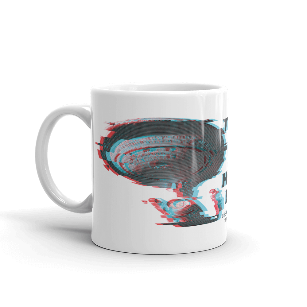 Star Trek The Next Generation U S S Enterprise Warp Sprung Weiß Tasse