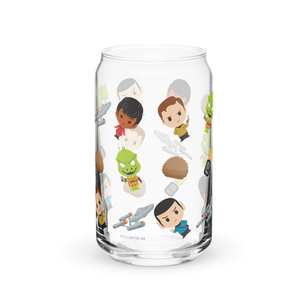 Star Trek: The Original Series Chibi Can Glass - Paramount Shop