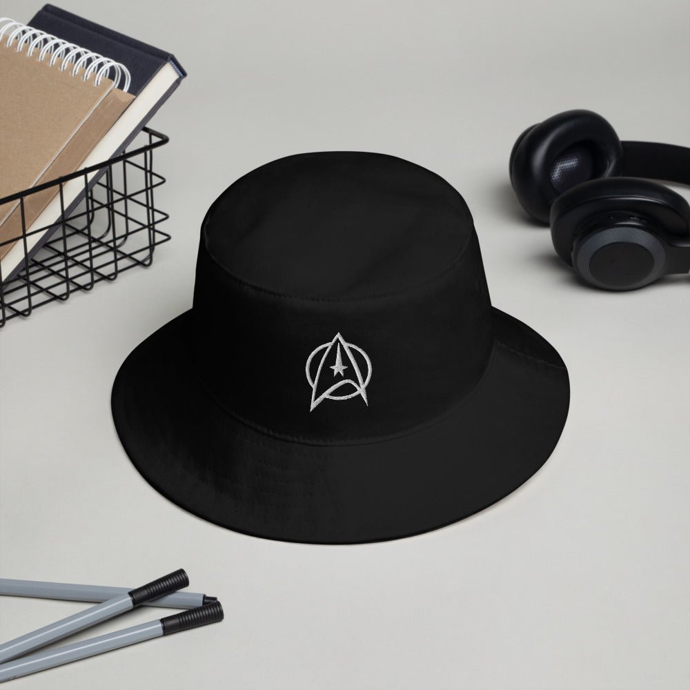 Star Trek: The Original Series Delta Embroidered Adult Flexfit Bucket Hat - Paramount Shop