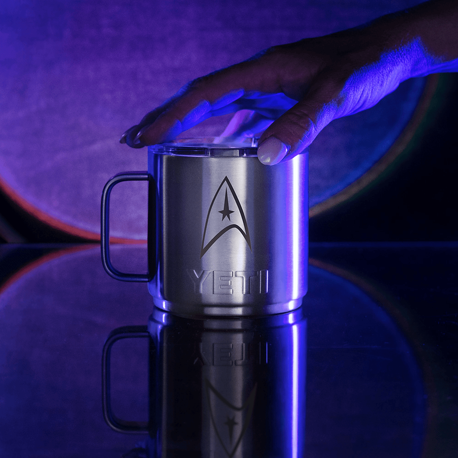 Star Trek: The Original Series Delta Yeti® Rambler 14oz Stackable Mug with Lid - Paramount Shop
