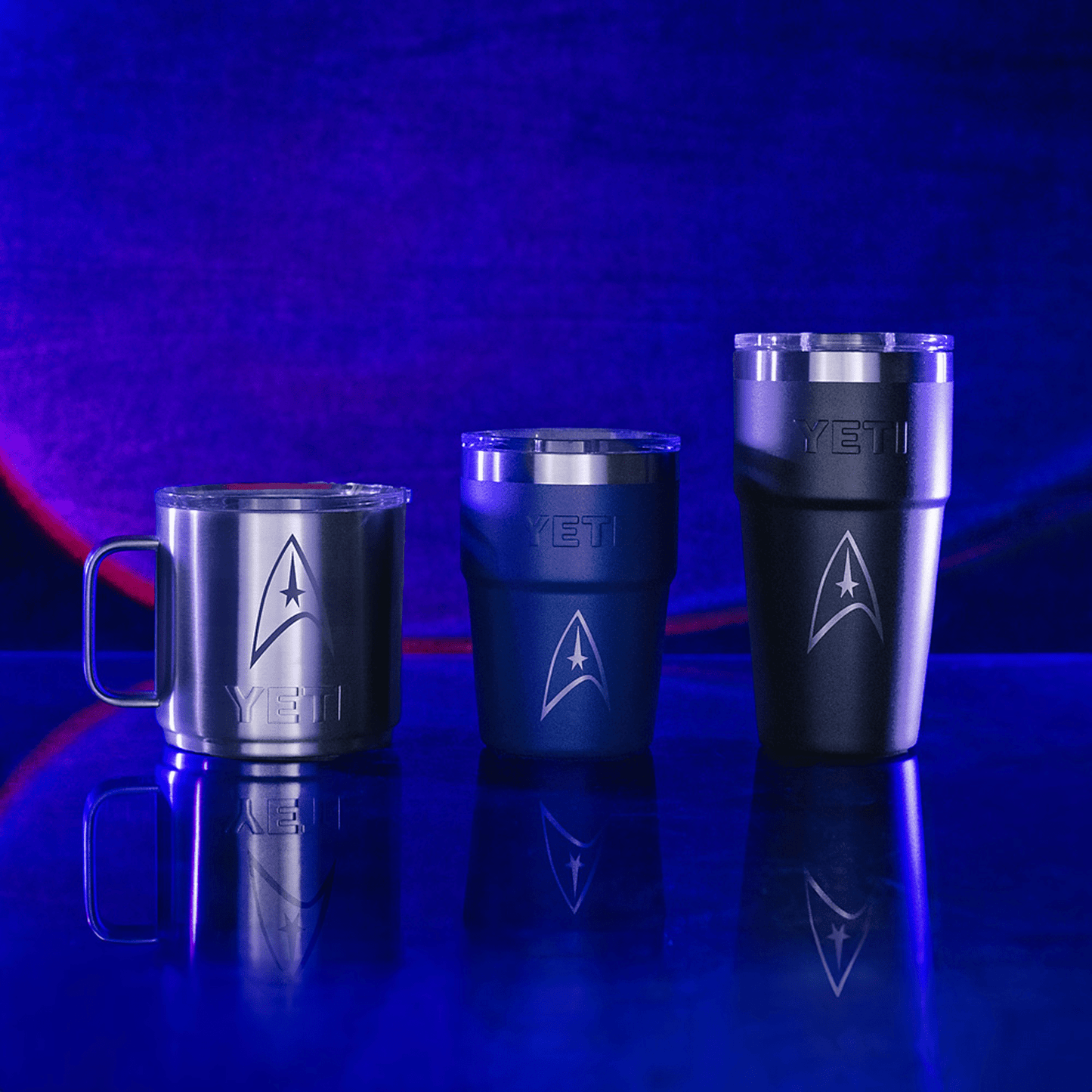 Star Trek: The Original Series Delta Yeti® Rambler 14oz Stackable Mug with Lid - Paramount Shop