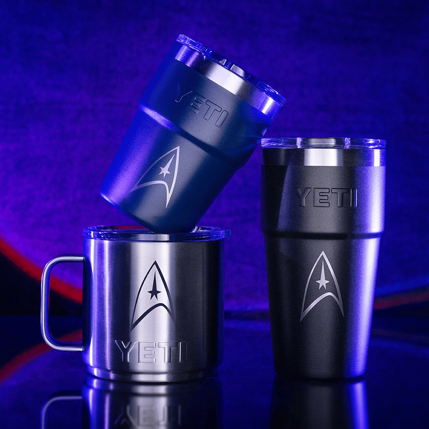 Star Trek: The Original Series Delta Yeti® Rambler 16oz Stackable Cup with Lid - Paramount Shop