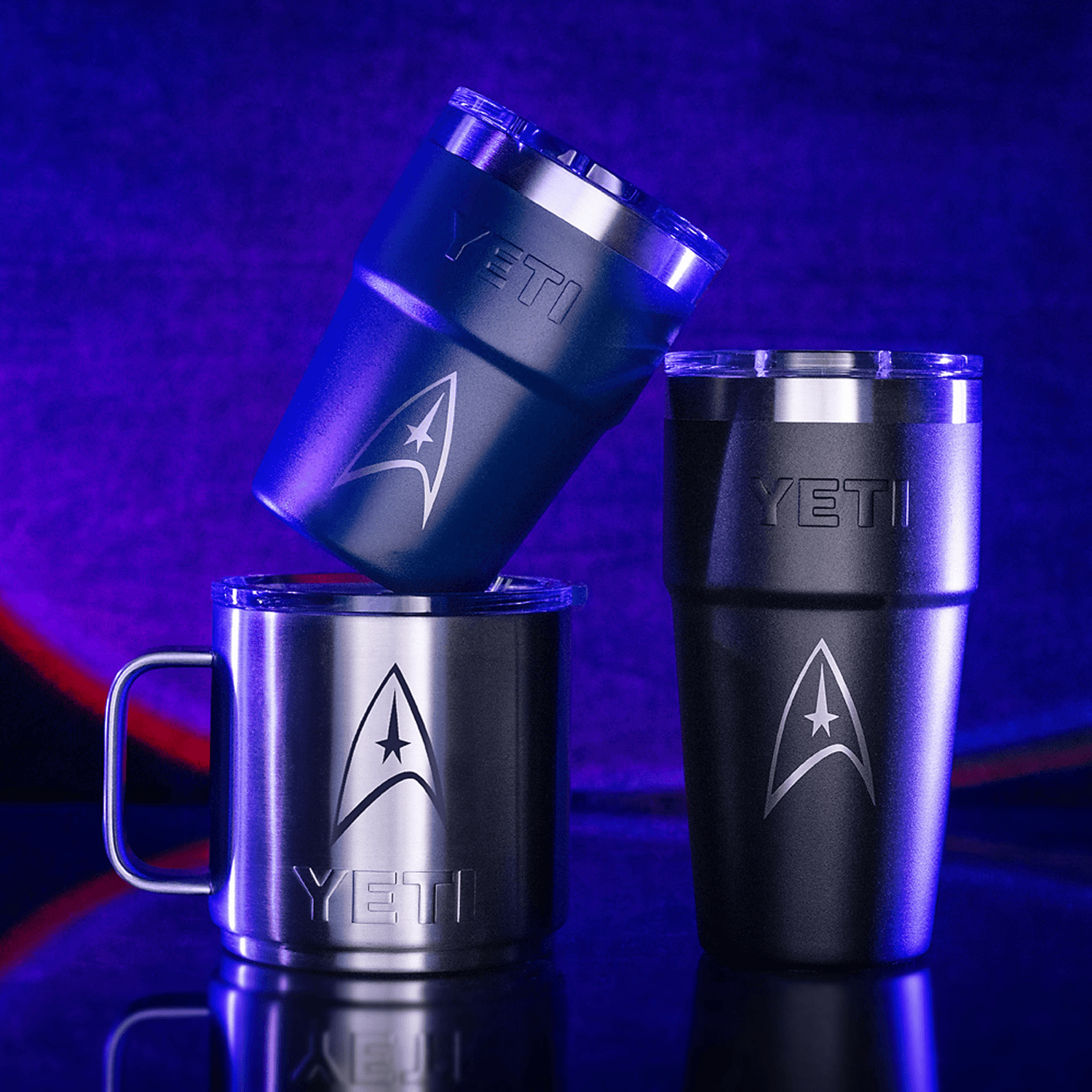 Star Trek: The Original Series Delta Yeti® Rambler 16oz Stackable Cup with Lid - Paramount Shop