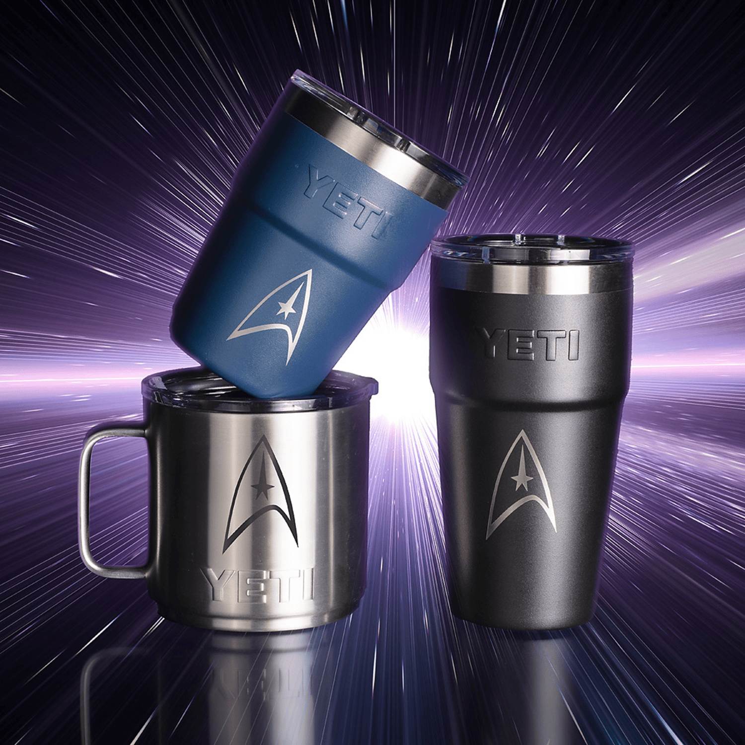 Star Trek: The Original Series Delta Yeti® Rambler 20oz Stackable Cup with Lid - Paramount Shop