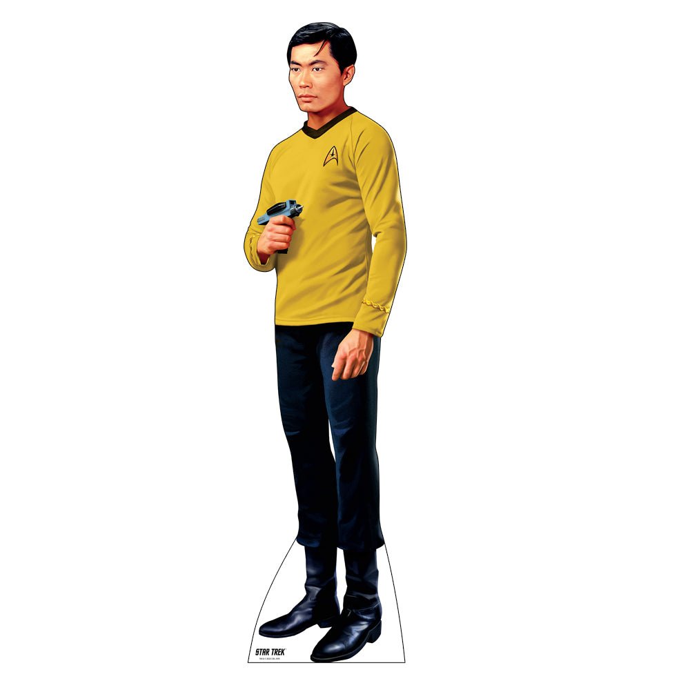 Star Trek: The Original Series Hikaru Sulu Life - Sized Cardboard Cutout Standee - Paramount Shop