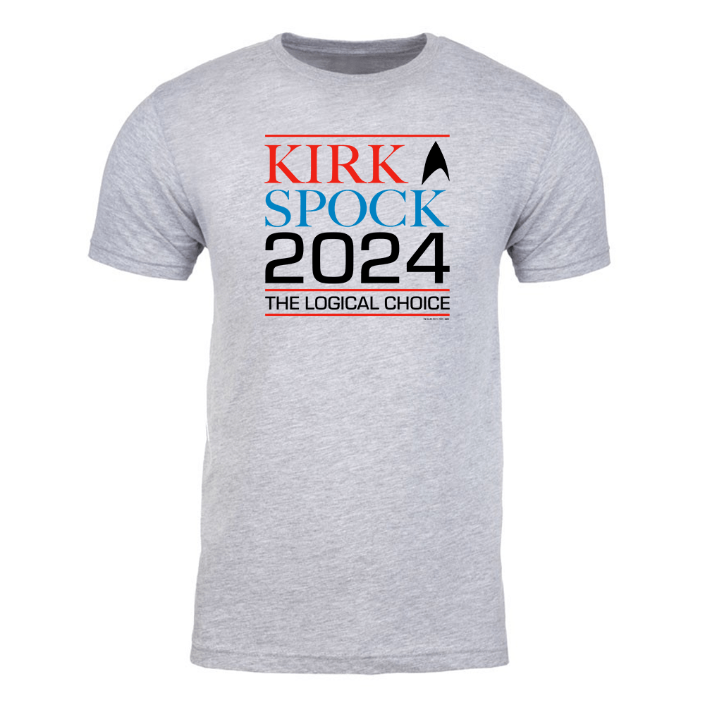 Star Trek: The Original Series Kirk & Spock 2024 Adult Short Sleeve T - Shirt - Paramount Shop