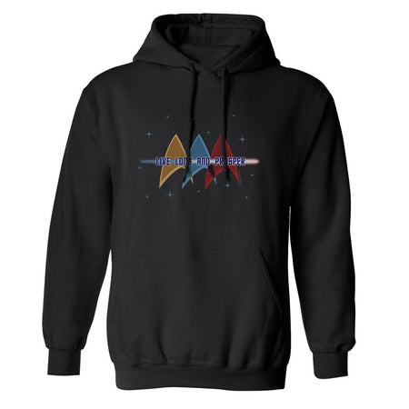Star Trek: The Original Series Live Long and Prosper Deltas Fleece Hooded Sweatshirt - Paramount Shop