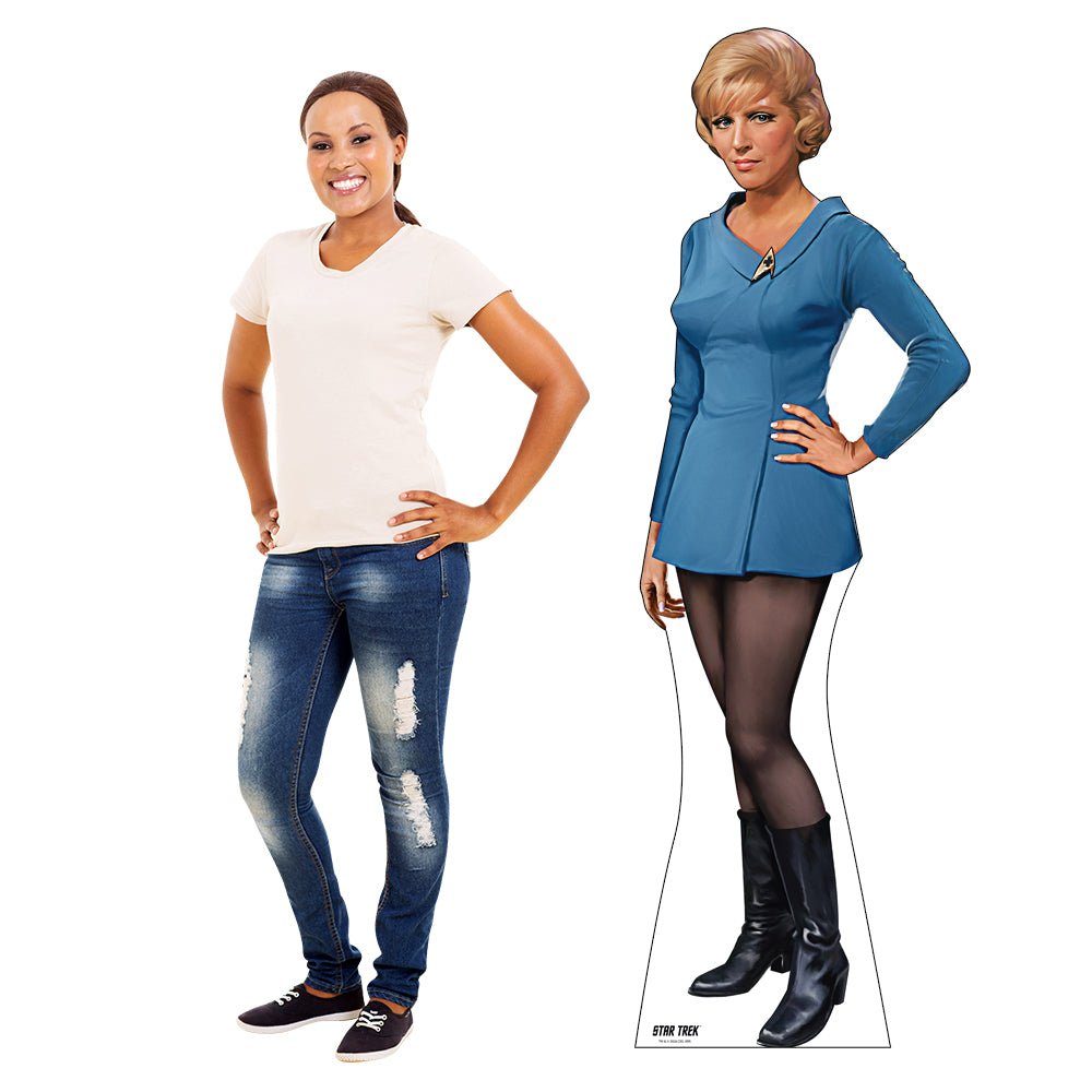 Star Trek: The Original Series Nurse Chapel Life - Sized Cardboard Cutout Standee - Paramount Shop