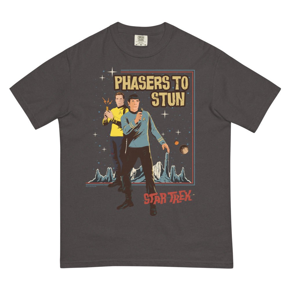 Star Trek: The Original Series Phasers To Stun Unisex Comfort Colors T-Shirt - Paramount Shop