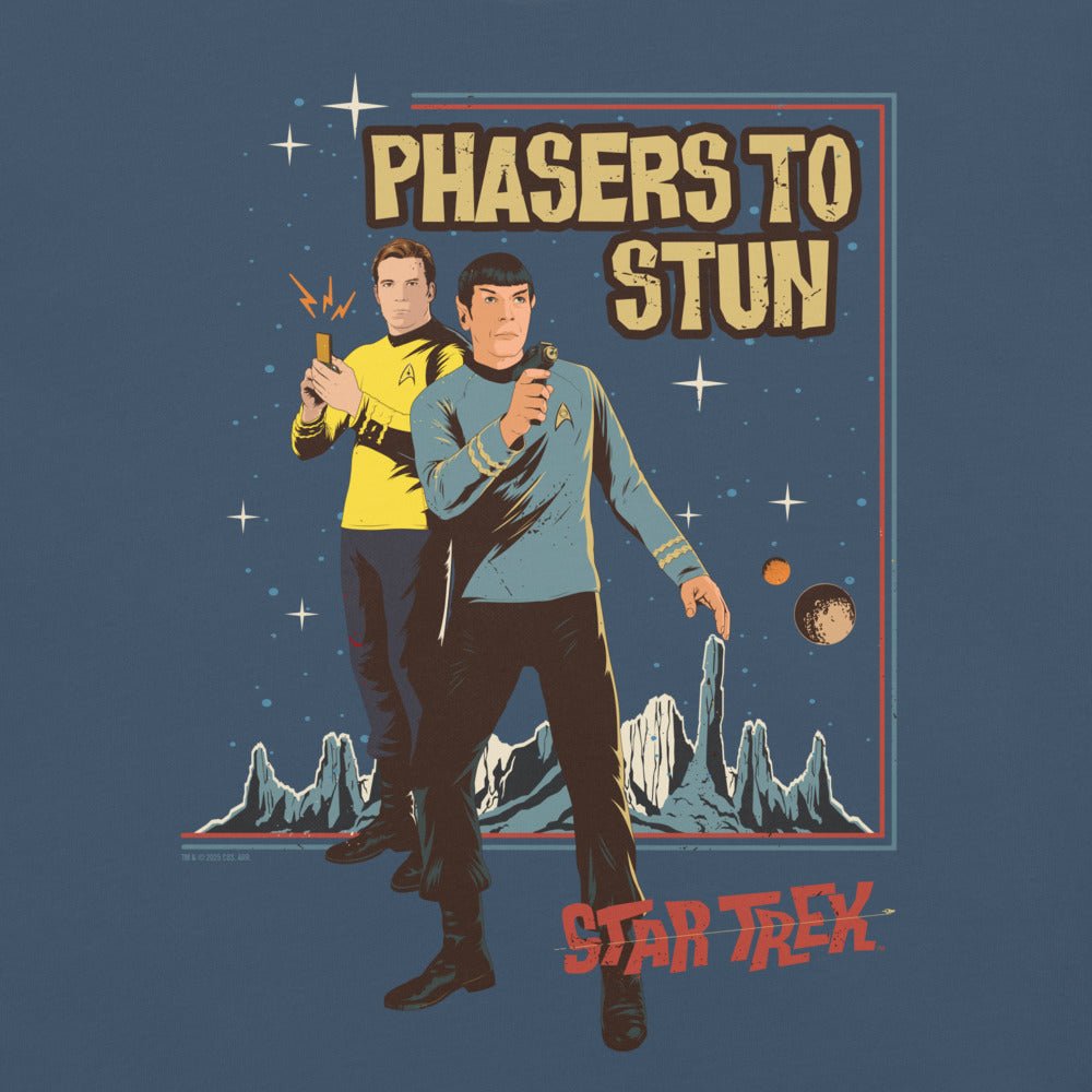 Star Trek: The Original Series Phasers To Stun Unisex Comfort Colors T-Shirt - Paramount Shop