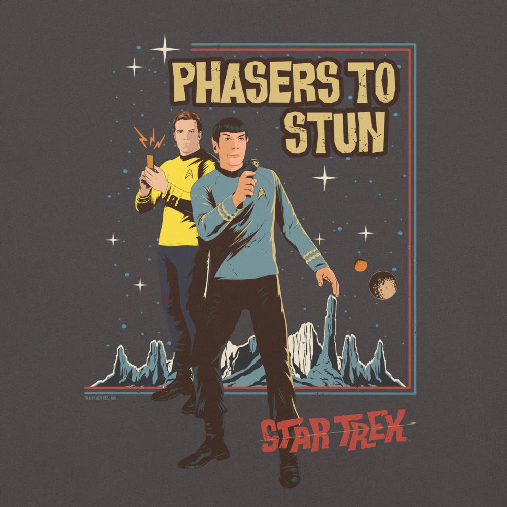 Star Trek: The Original Series Phasers To Stun Unisex Comfort Colors T-Shirt - Paramount Shop
