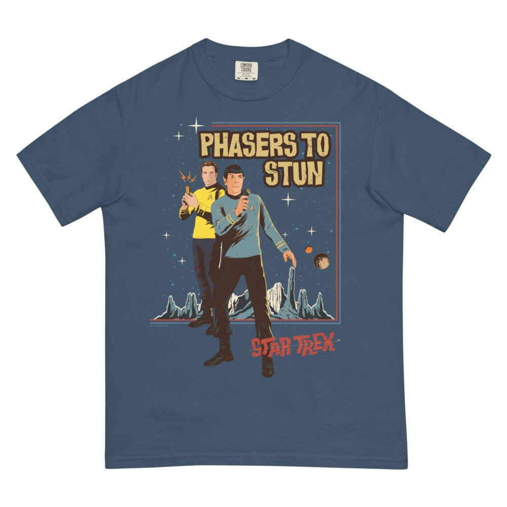 Star Trek: The Original Series Phasers To Stun Unisex Comfort Colors T-Shirt - Paramount Shop