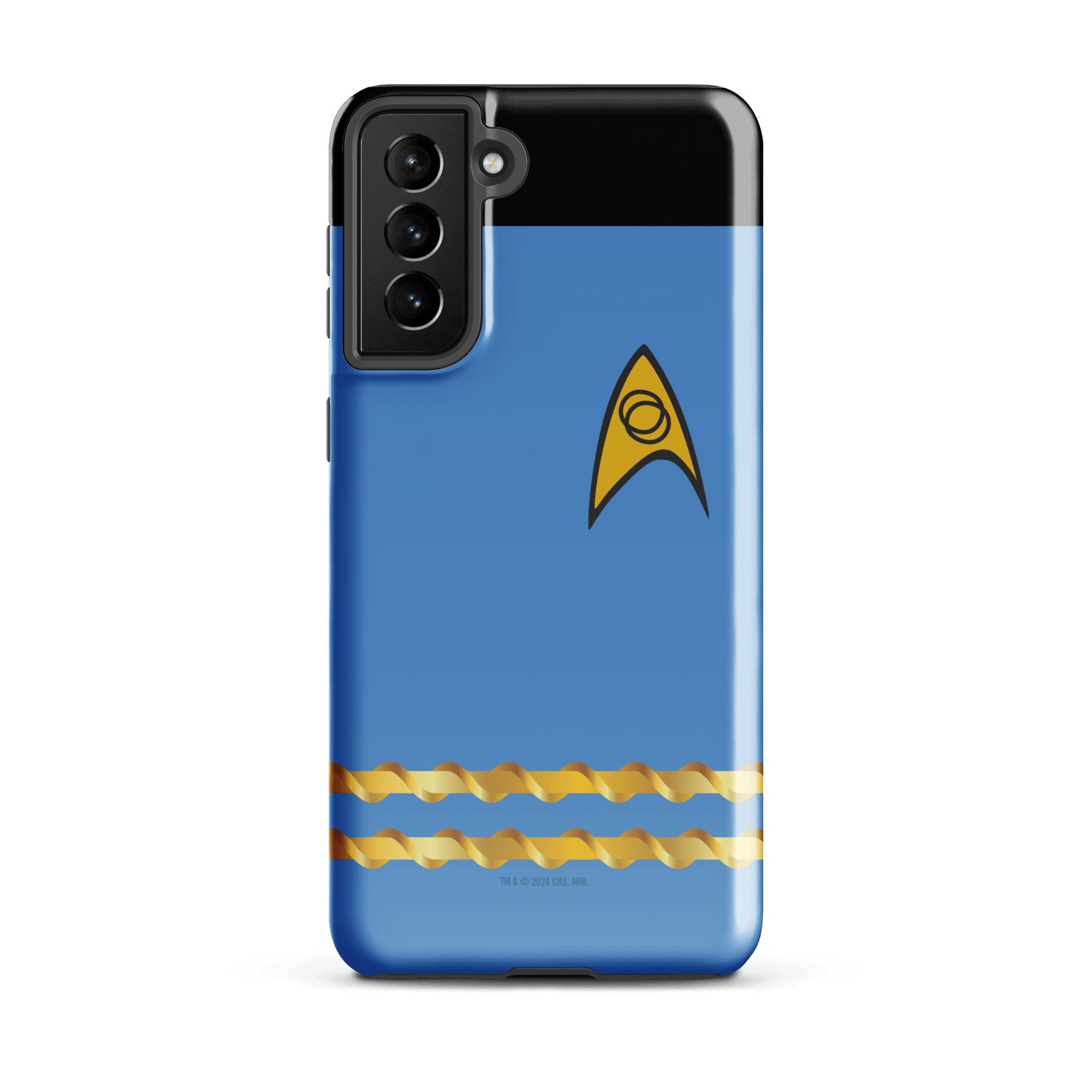 Star Trek: The Original Series Science Uniform Tough Phone Case - Samsung - Paramount Shop