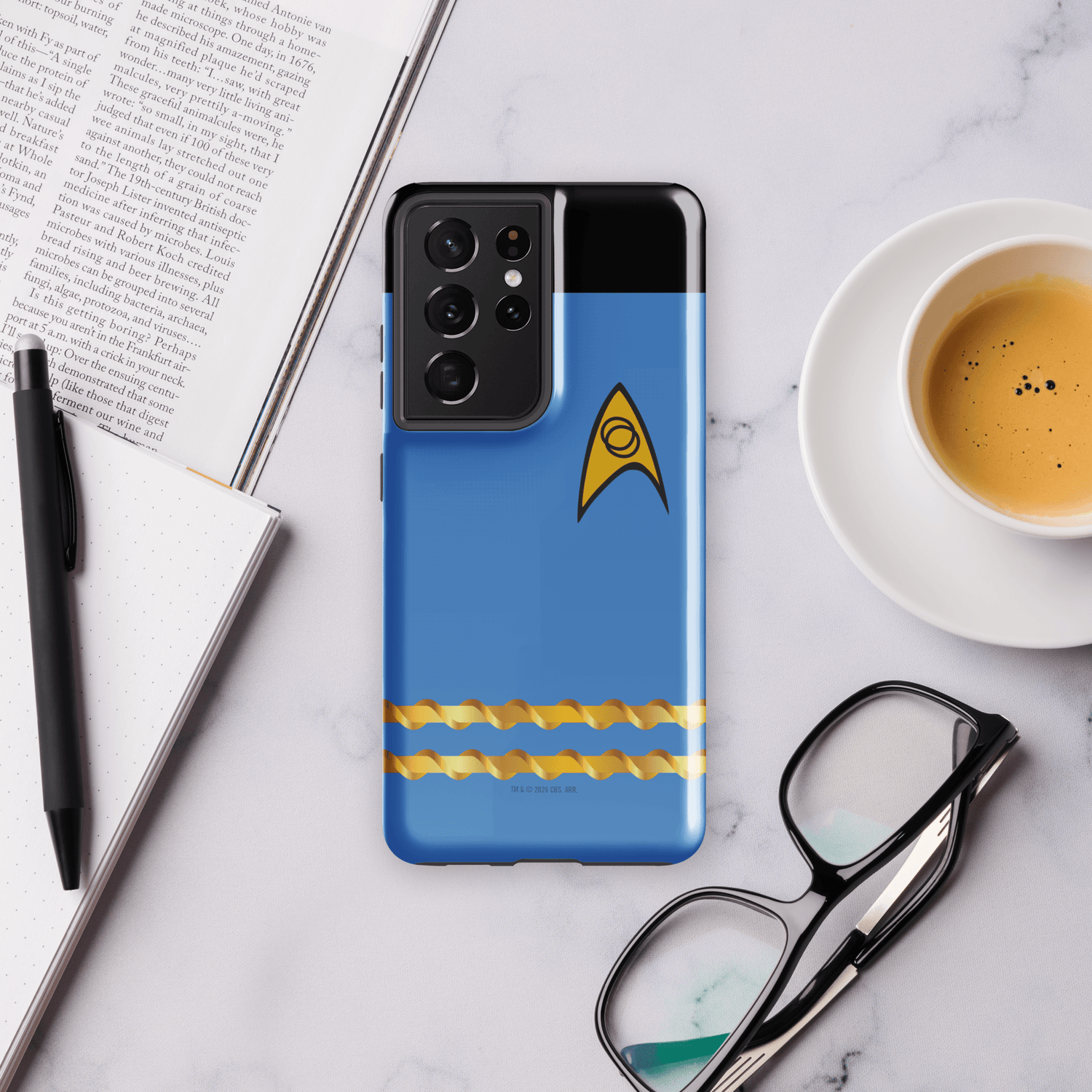 Star Trek: The Original Series Science Uniform Tough Phone Case - Samsung - Paramount Shop