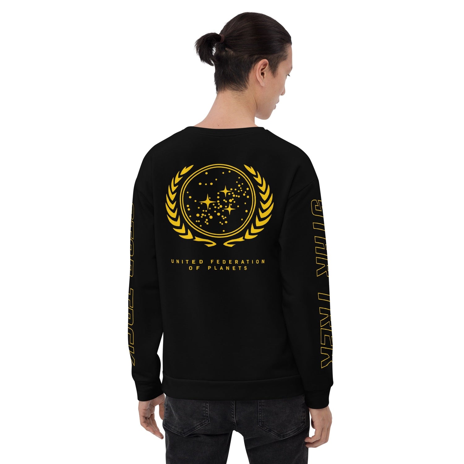 Star Trek: The Original Series Space The Final Frontier Racing Crewneck Sweatshirt - Paramount Shop