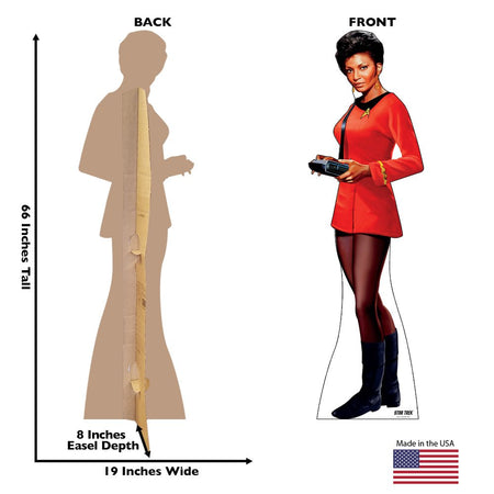 Star Trek: The Original Series Uhura Life - Sized Cardboard Cutout Standee - Paramount Shop