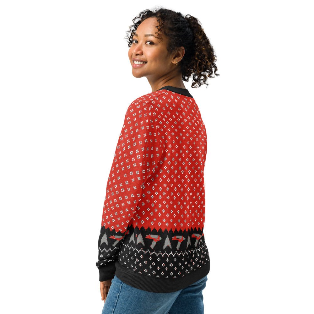 Star Trek Trek The Halls Holiday Sweater - Paramount Shop