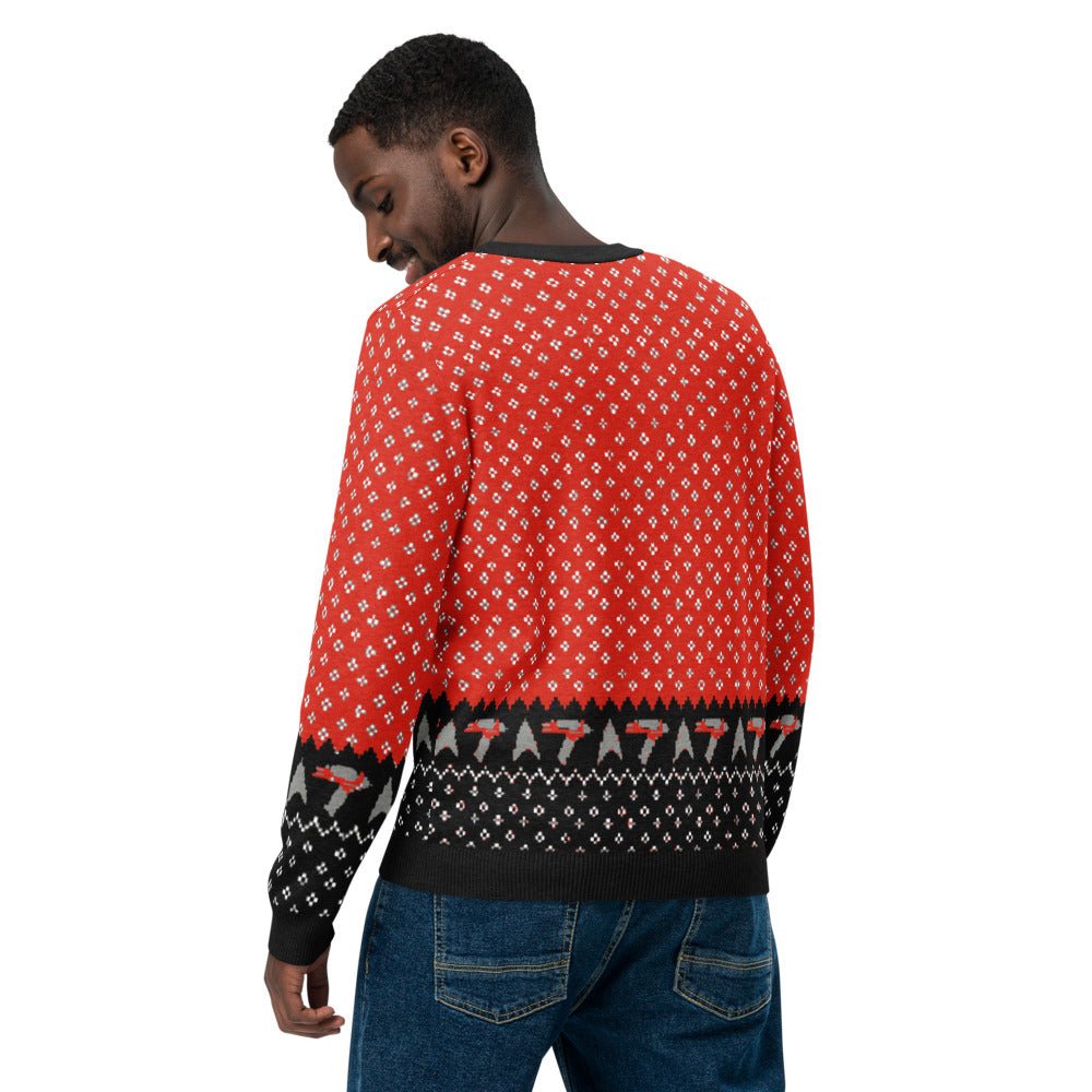 Star Trek Trek The Halls Holiday Sweater - Paramount Shop