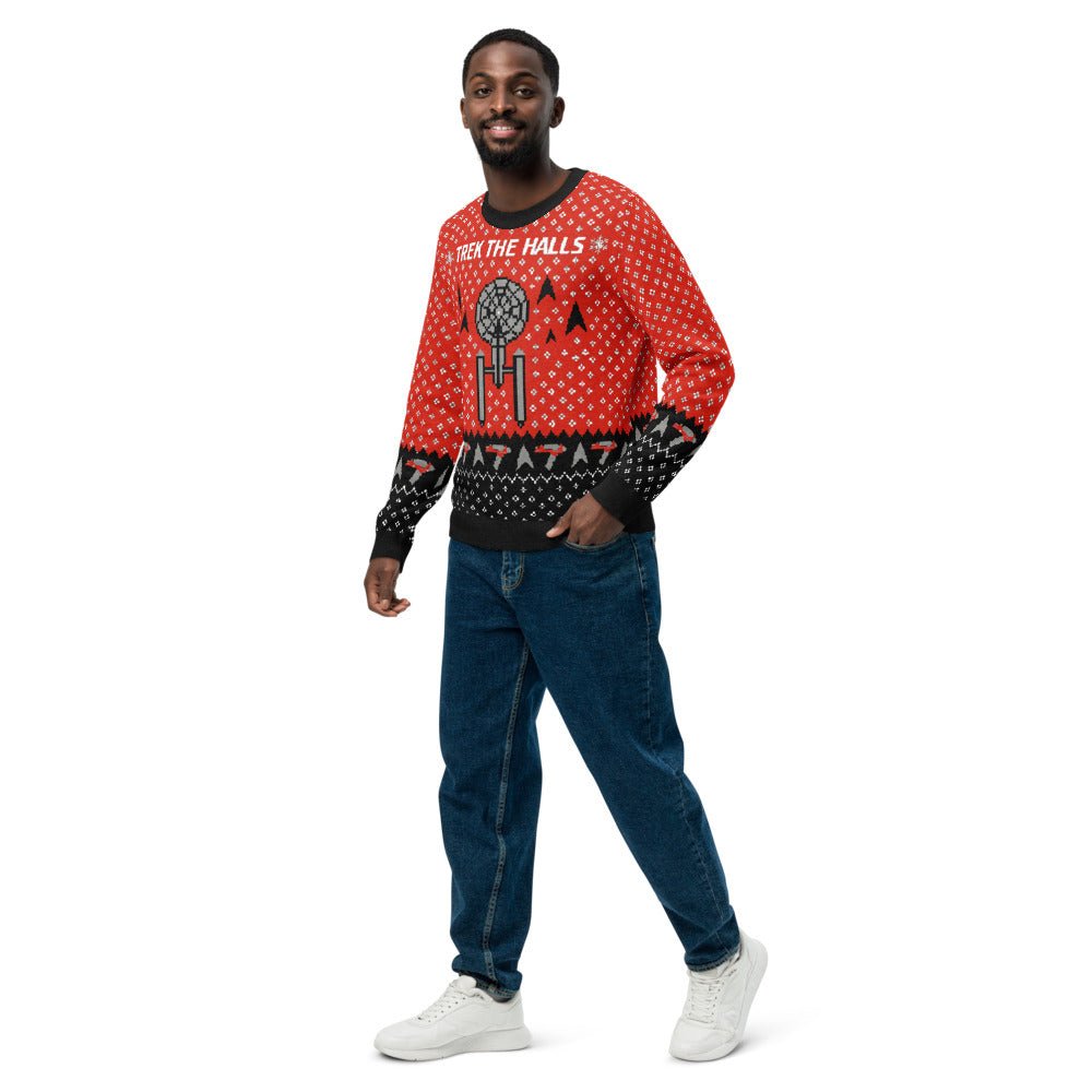 Star Trek Trek The Halls Holiday Sweater - Paramount Shop