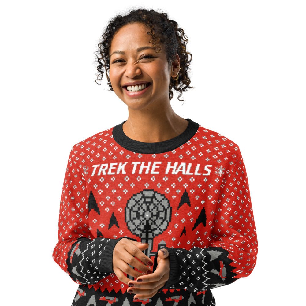 Star Trek Trek The Halls Holiday Sweater - Paramount Shop