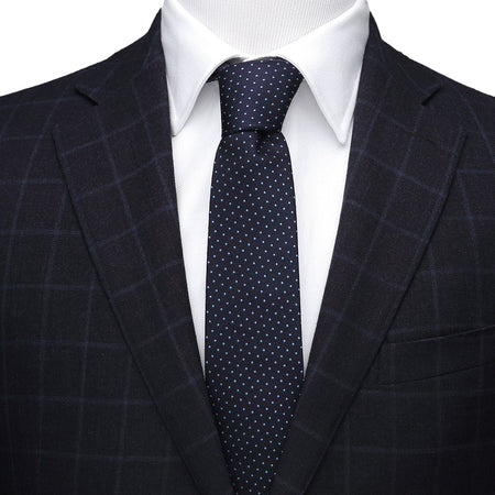 Star Trek USS Enterprise Dot Pattern Silk Necktie - Paramount Shop