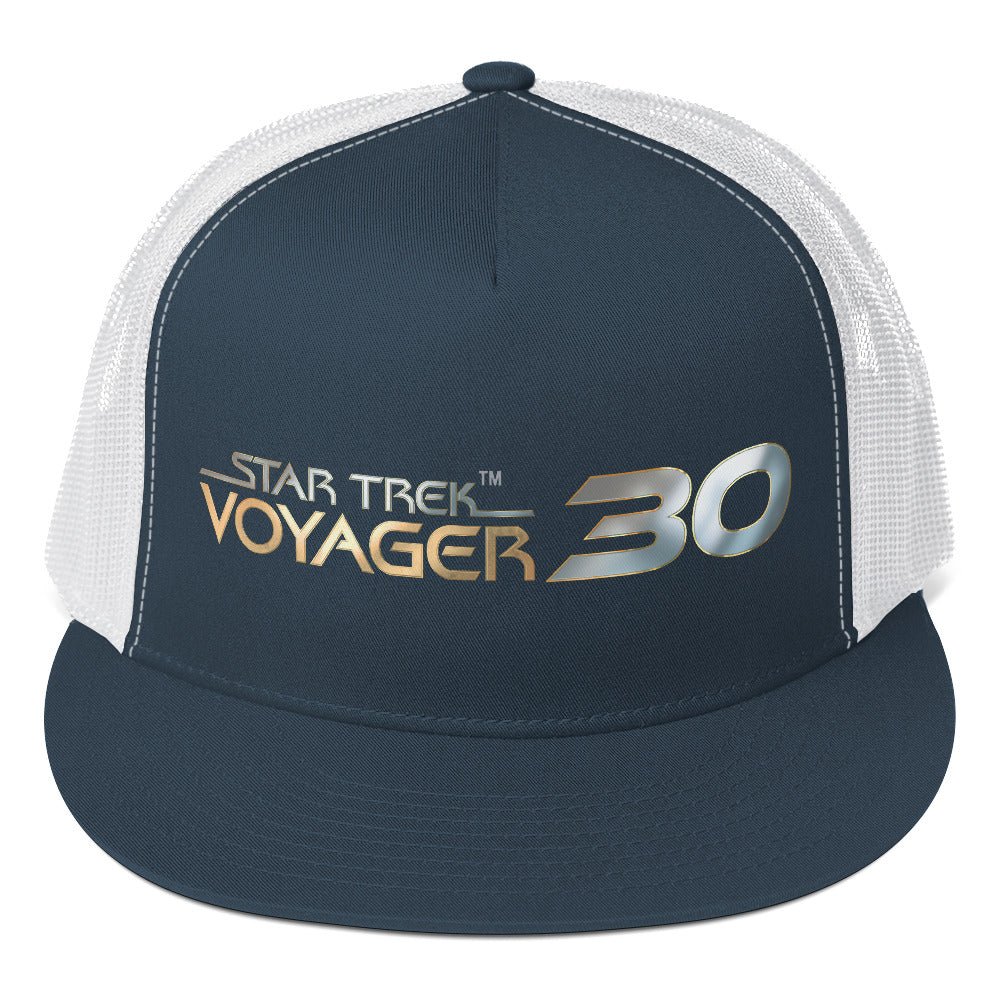 Star Trek: Voyager 30th Anniversary Logo Trucker Hat - Paramount Shop