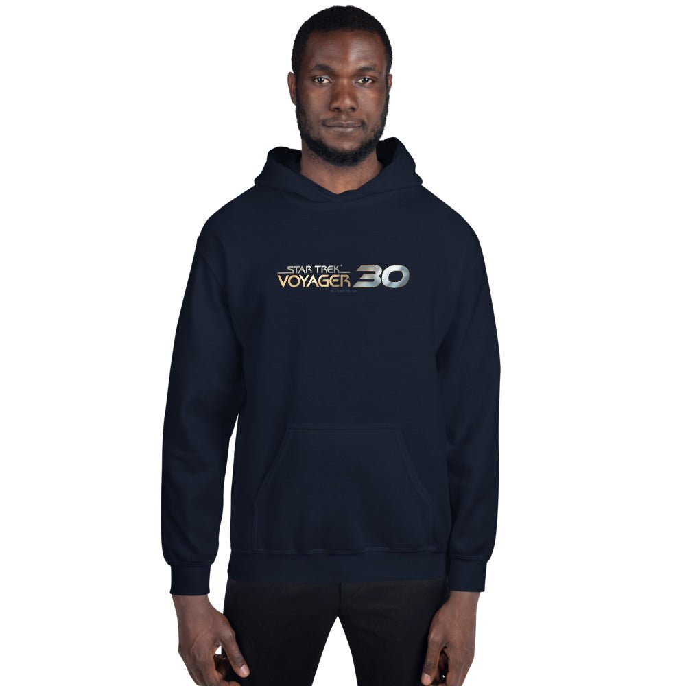 Star Trek: Voyager 30th Anniversary Logo Unisex Hoodie - Paramount Shop