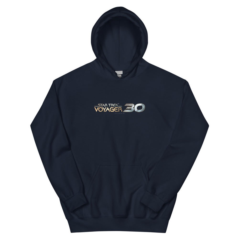 Star Trek: Voyager 30th Anniversary Logo Unisex Hoodie - Paramount Shop