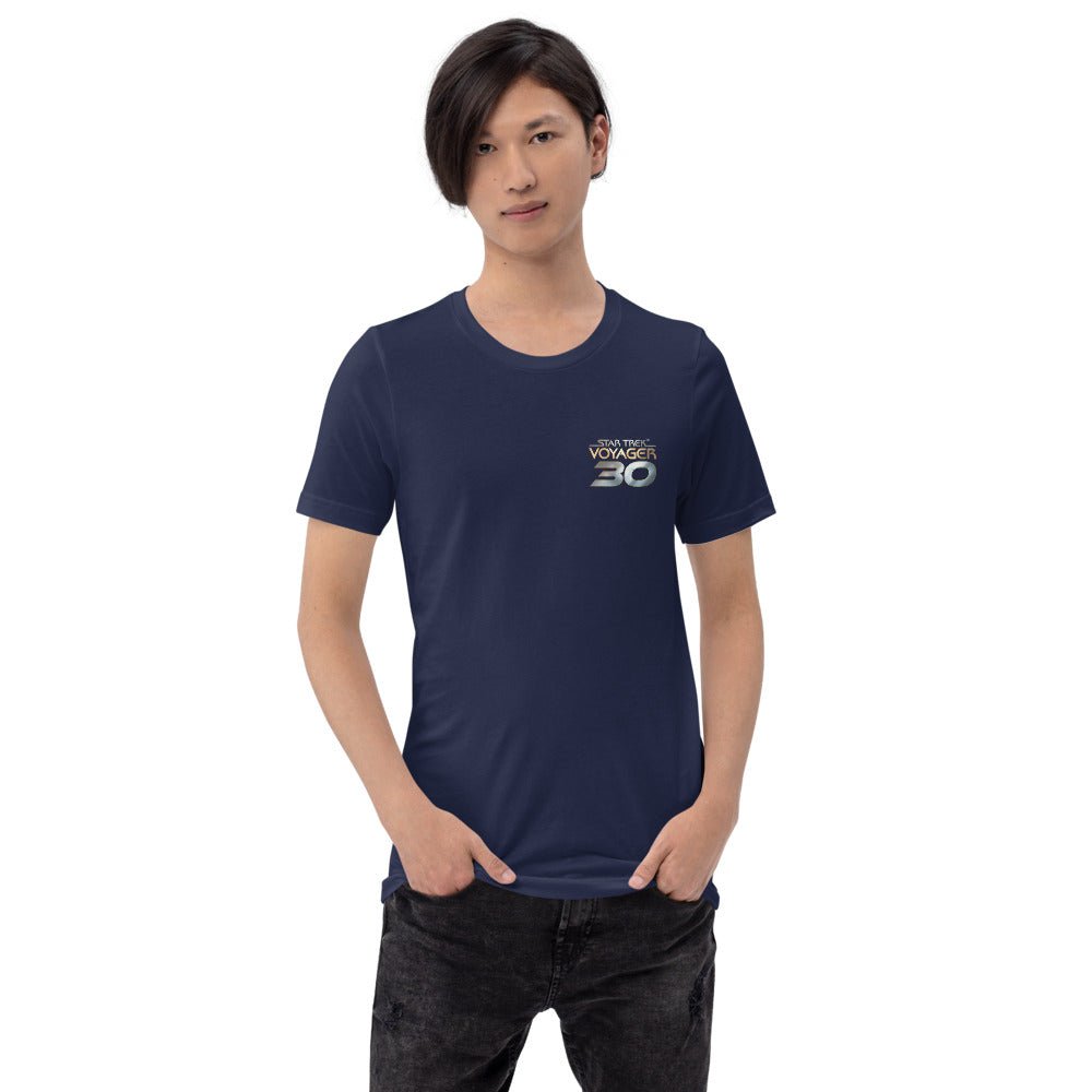 Star Trek: Voyager 30th Anniversary Logo Unisex T-Shirt - Paramount Shop