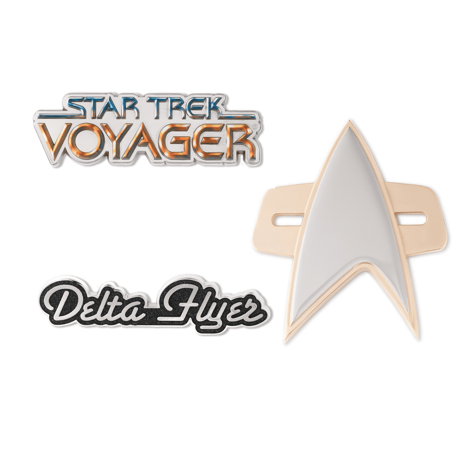 Star Trek: Voyager Limited Edition 3 Pin Set - Paramount Shop