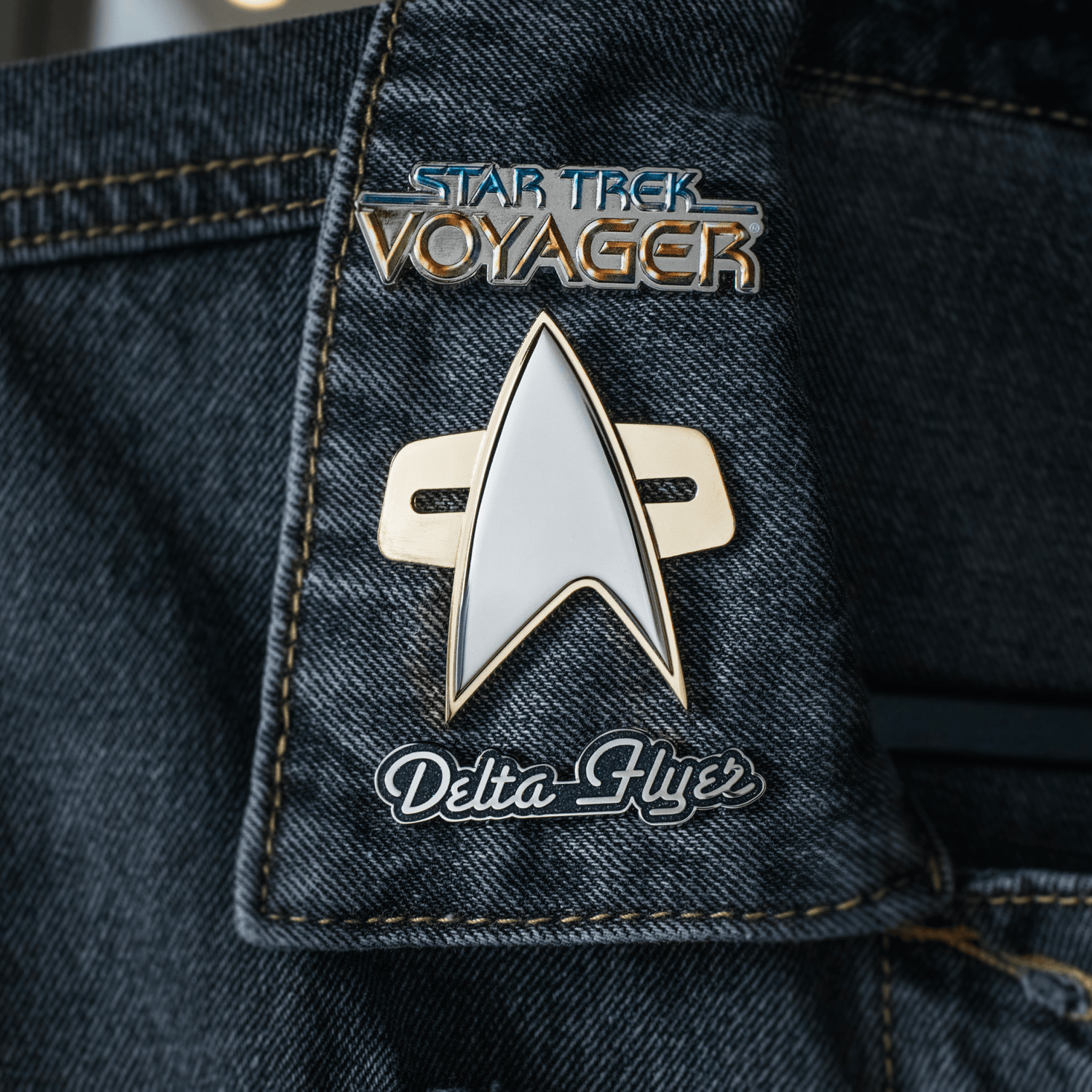 Star Trek: Voyager Limited Edition 3 Pin Set - Paramount Shop