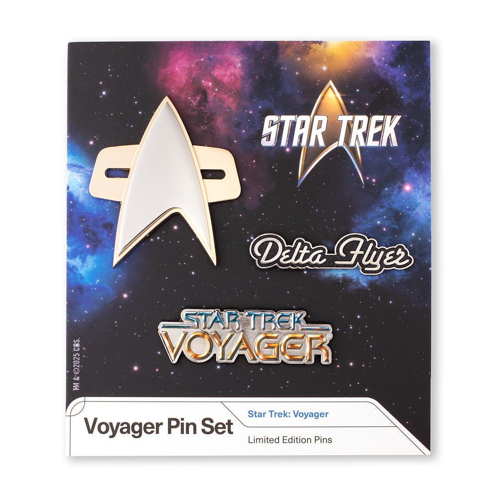 Star Trek: Voyager Limited Edition 3 Pin Set - Paramount Shop
