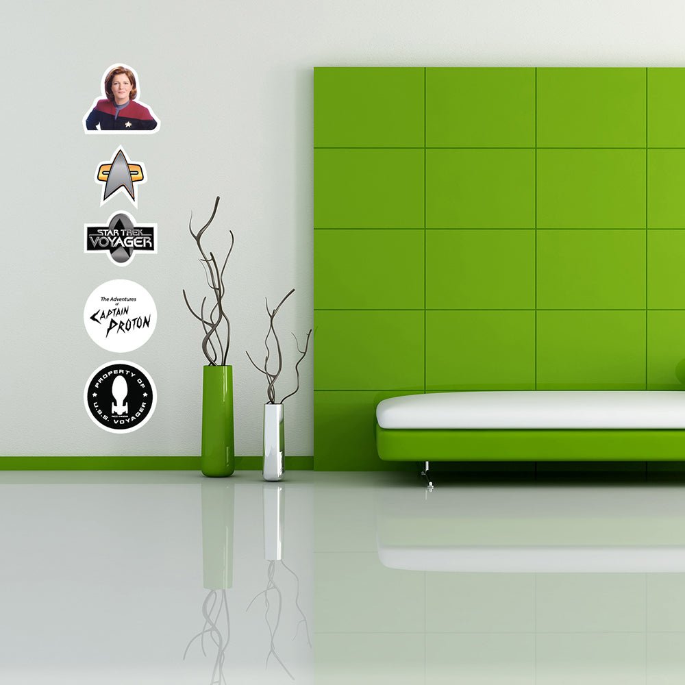 Star Trek: Voyager Wall Sticker Sheet - Paramount Shop