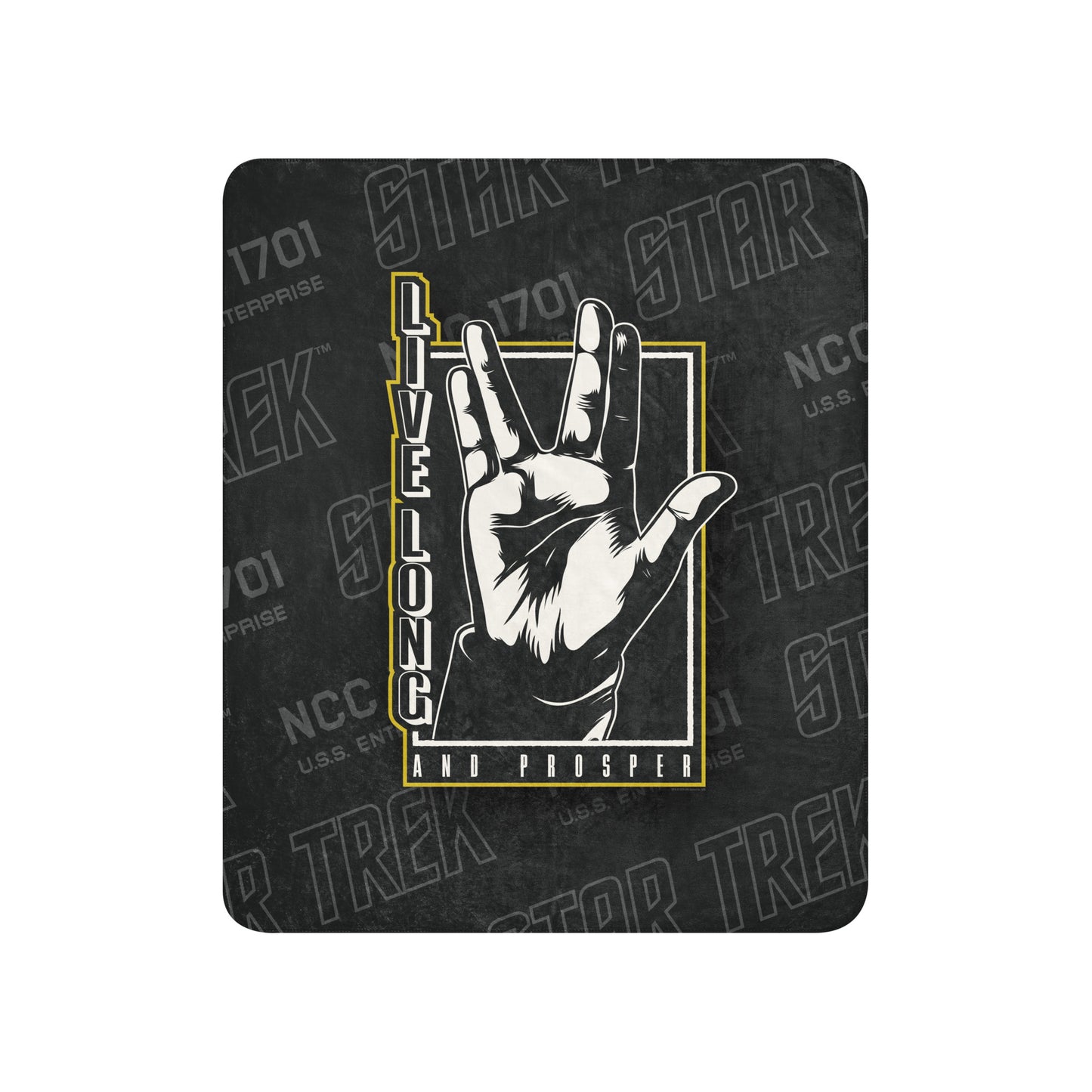 Star Trek: The Original Series Sherpa Blanket Live Long And Prosper
