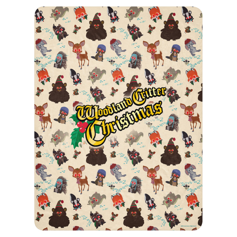 South Park Sherpa Blanket Woodland Critter  60 in x 80 in