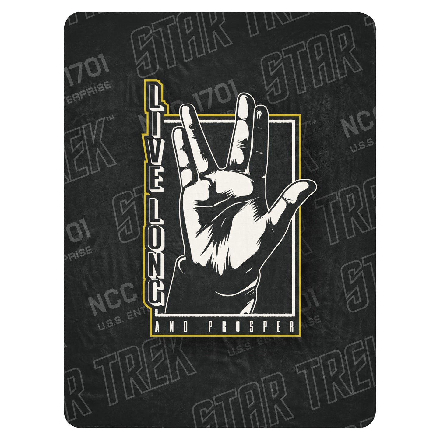 Star Trek: The Original Series Sherpa Blanket Live Long And Prosper