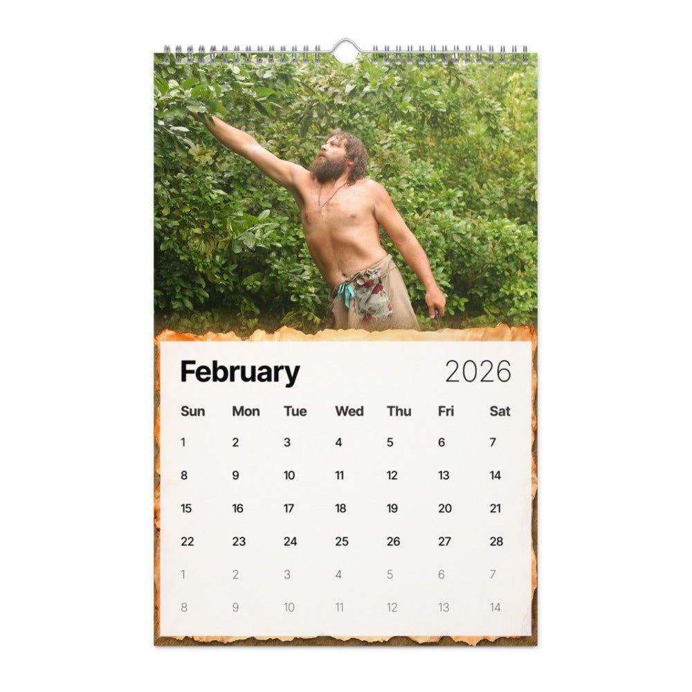 Survivor 2026 Wall Calendar - Paramount Shop