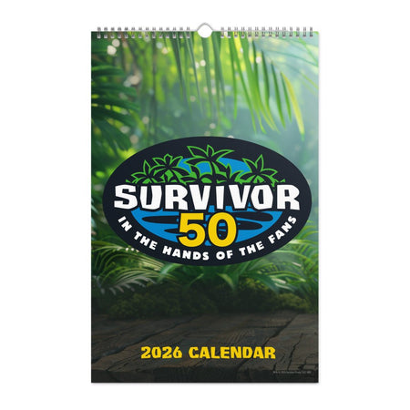 Survivor 2026 Wall Calendar - Paramount Shop