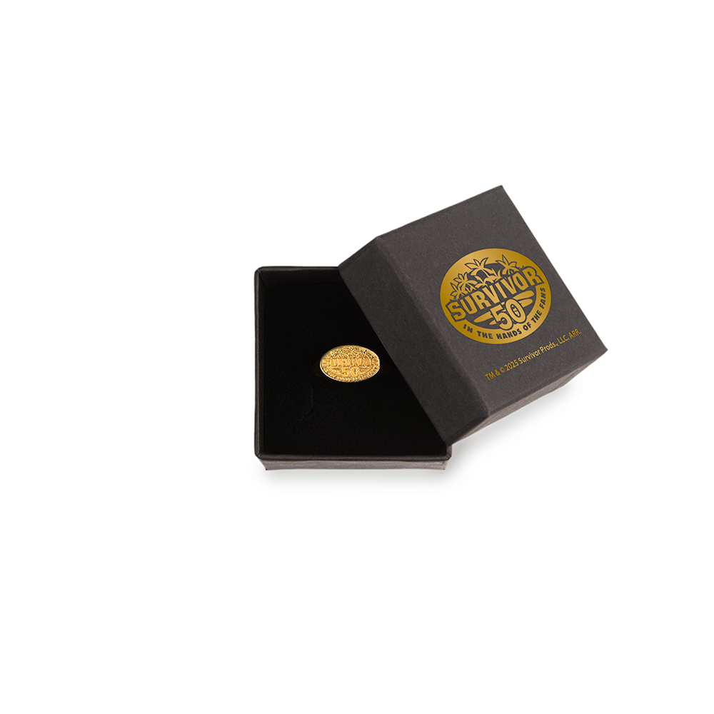 Survivor 50th Season Signet Ring - Paramount Shop