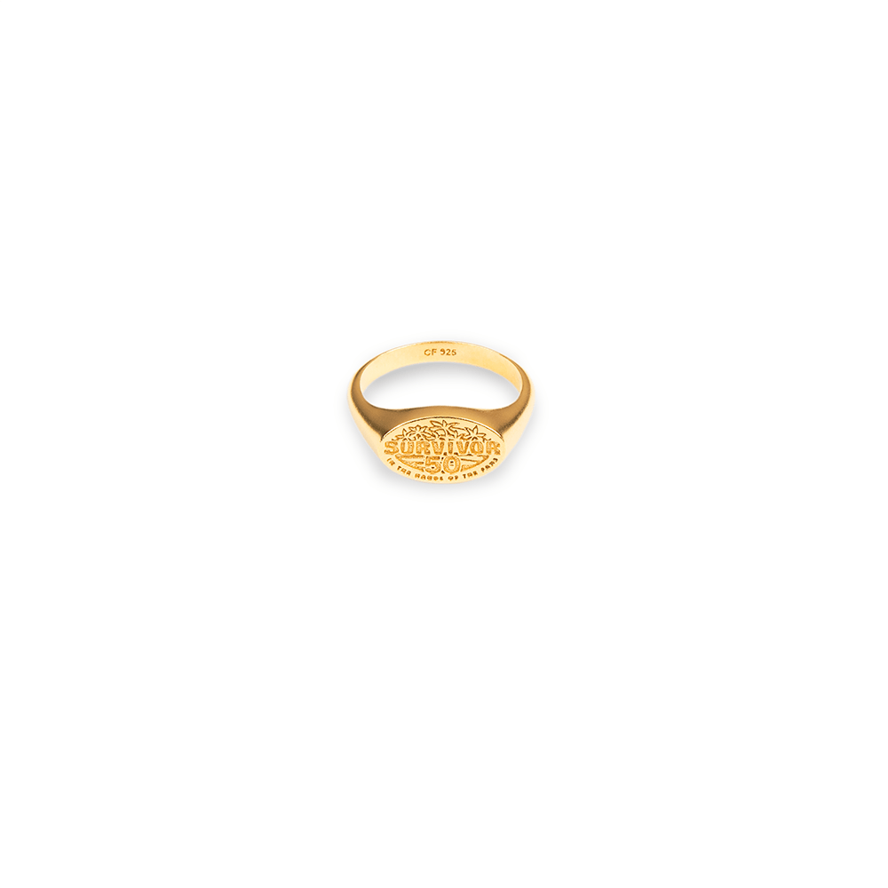 Survivor 50th Season Signet Ring