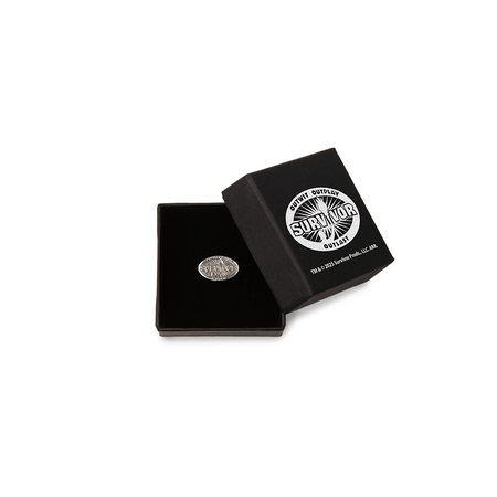 Survivor 50th Season Silver Signet Ring - Paramount Shop