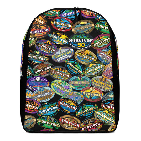 Survivor Backpack 50 Seasons Logos - Paramount Shop