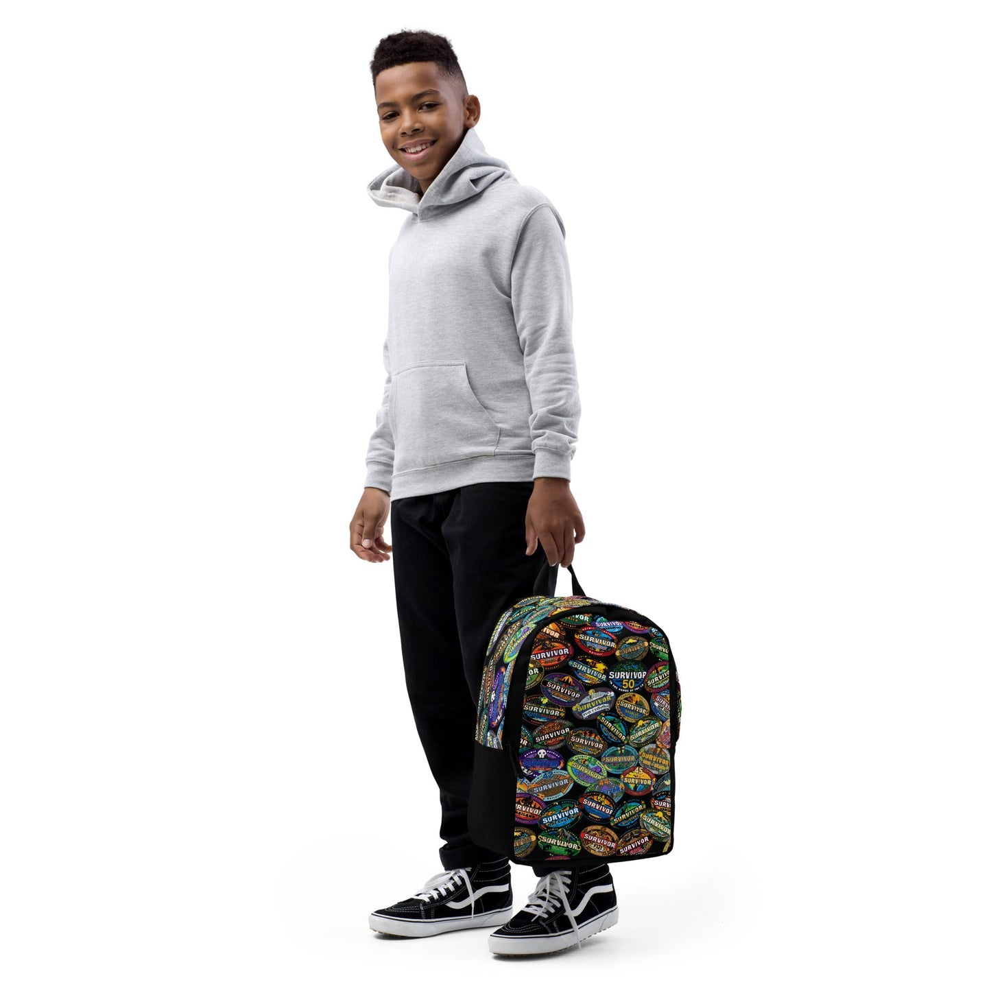 Survivor Backpack 50 Seasons Logos - Paramount Shop