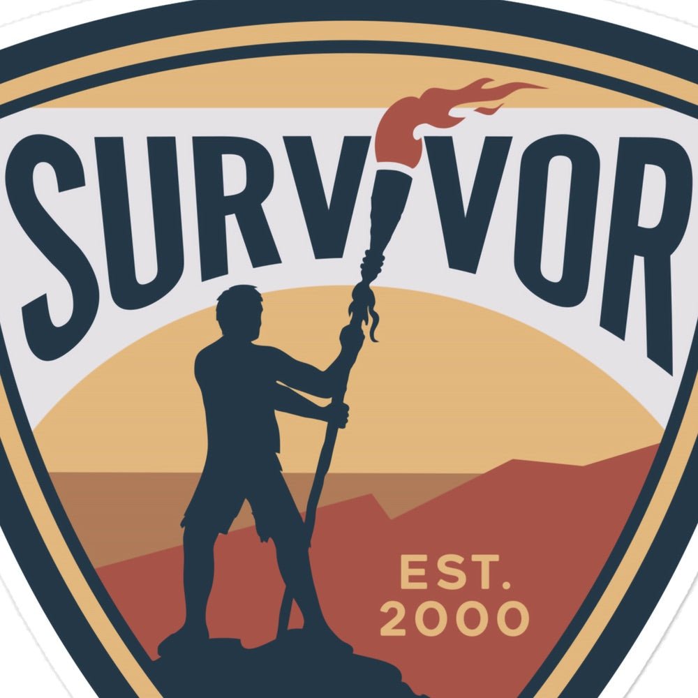 Survivor Badge Die Cut Sticker – Paramount Shop