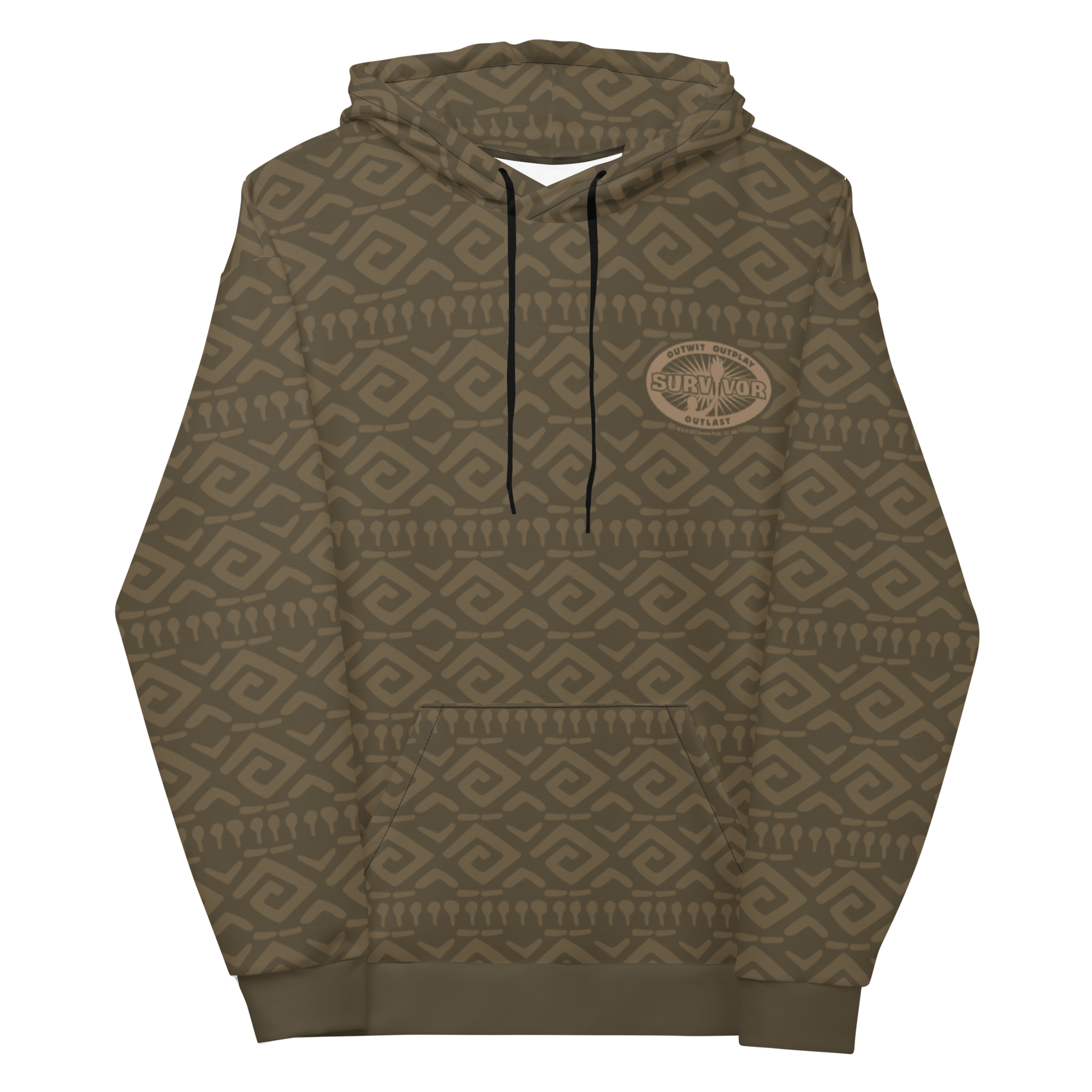 Survivor Brauner Tribal-Kapuzenpulli – Paramount Shop Survivor Brauner Tribal-Kapuzenpulli – Paramount Shop