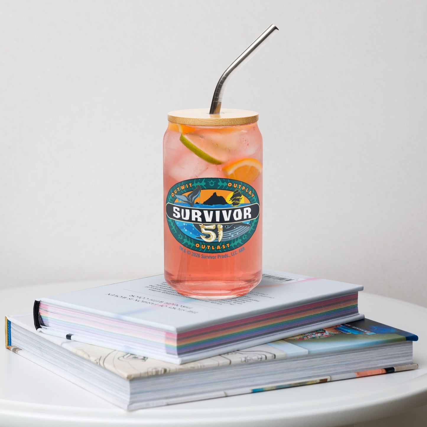 Survivor Can-Shaped Glass Season 51 - Paramount Shop