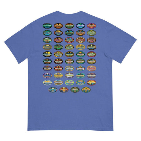 Survivor Comfort Colors T-Shirt 50 Seasons Logo - Paramount Shop